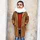 Long winter warm fashion wool coat for boys. Clothing women. For Cuties. Online shopping on My Livemaster.  Фото №2
