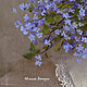 Oil painting forget-me-not ' Unprecedented tenderness bouquet'. Pictures. yuliabogun. Online shopping on My Livemaster.  Фото №2