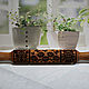 Patterned rolling pin 'Spring day'. Rolling pins. Uzorka. Online shopping on My Livemaster.  Фото №2