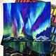 La obra: La aurora boreal. Original. Pastel. Pictures. Valeria Akulova ART. Интернет-магазин Ярмарка Мастеров.  Фото №2
