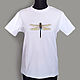 Order Dragonfly T-Shirt. decades. Livemaster. . T-shirts Фото №3