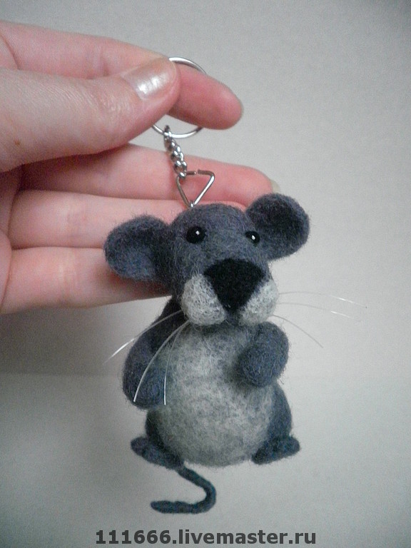 Брелки из шерсти "Забавные звери" – купить в интернет-магазине на ...