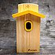 Wooden birdhouse for birds 'Sunny', Bird feeders, Moscow,  Фото №1