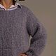 Пуловер из кидмохера с шелком. Пуловеры. Terra Bohemia. Интернет-магазин Ярмарка Мастеров.  Фото №2