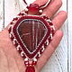 Pendant with Jasper Passion. Pendants. BrightAccessoriesNM. Online shopping on My Livemaster.  Фото №2
