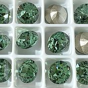 Light sapphire opal/Silver,  Шатоны ss16 (4мм), Preciosa , 10 шт