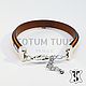 Designer leather bracelet ...for Her Art:18000183. Bead bracelet. totum-tuus. Online shopping on My Livemaster.  Фото №2