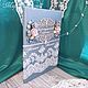 Свадебный набор Пепельный голубой, кремовый и персик. Наборы аксессуаров. Мир Фантазий (world-fantasy26). Ярмарка Мастеров.  Фото №5