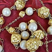 Винтаж handmade. Livemaster - original item Vintage Czech necklace. Handmade.