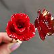 Мак брошь игла. Итальянское стекло. Lampwork. Брошь-игла. Юлия Грин-Костюшева (GlassAlmaz) (GlassAlmaz). Ярмарка Мастеров.  Фото №4