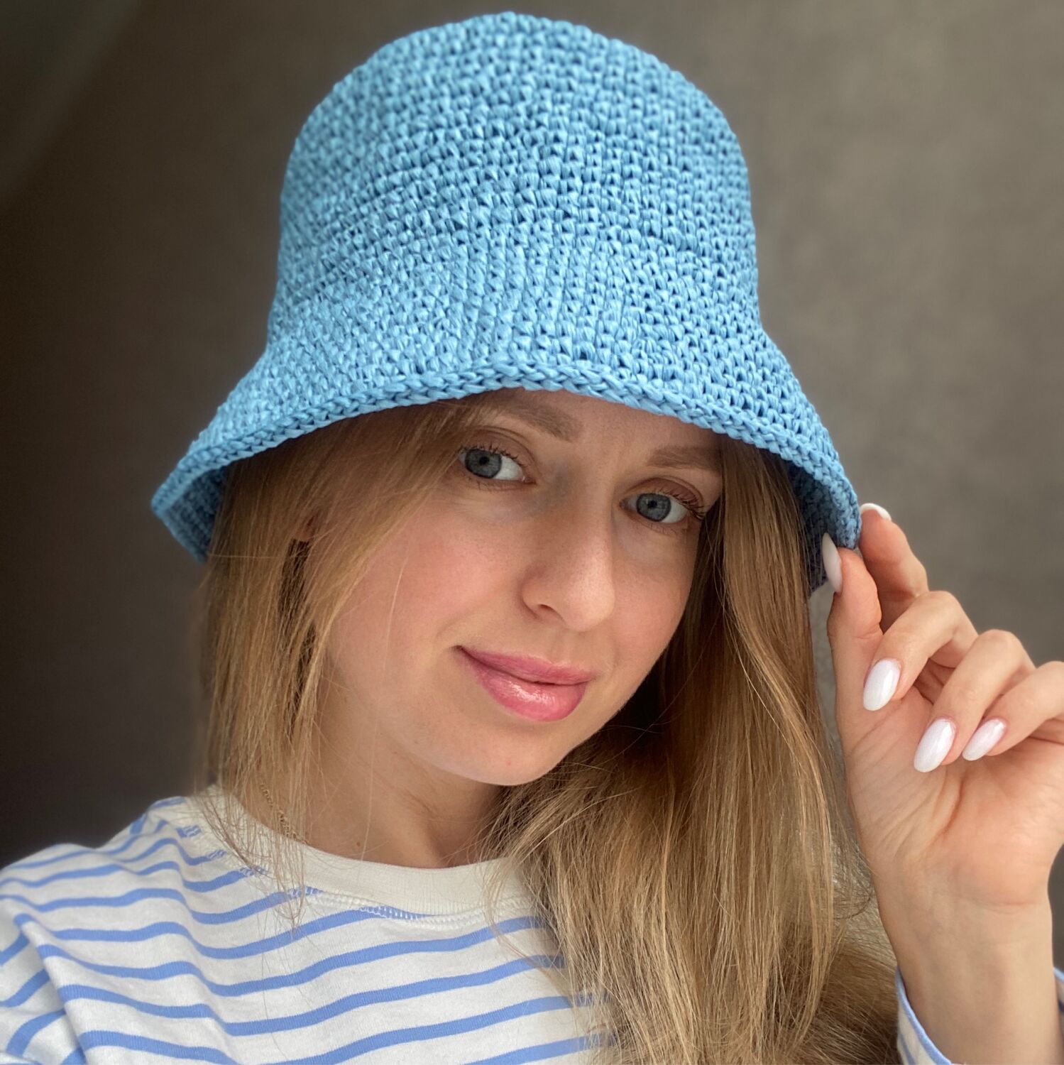 Панама из рафии, вязаная панама, шляпа в интернет-магазине Ярмарка ...