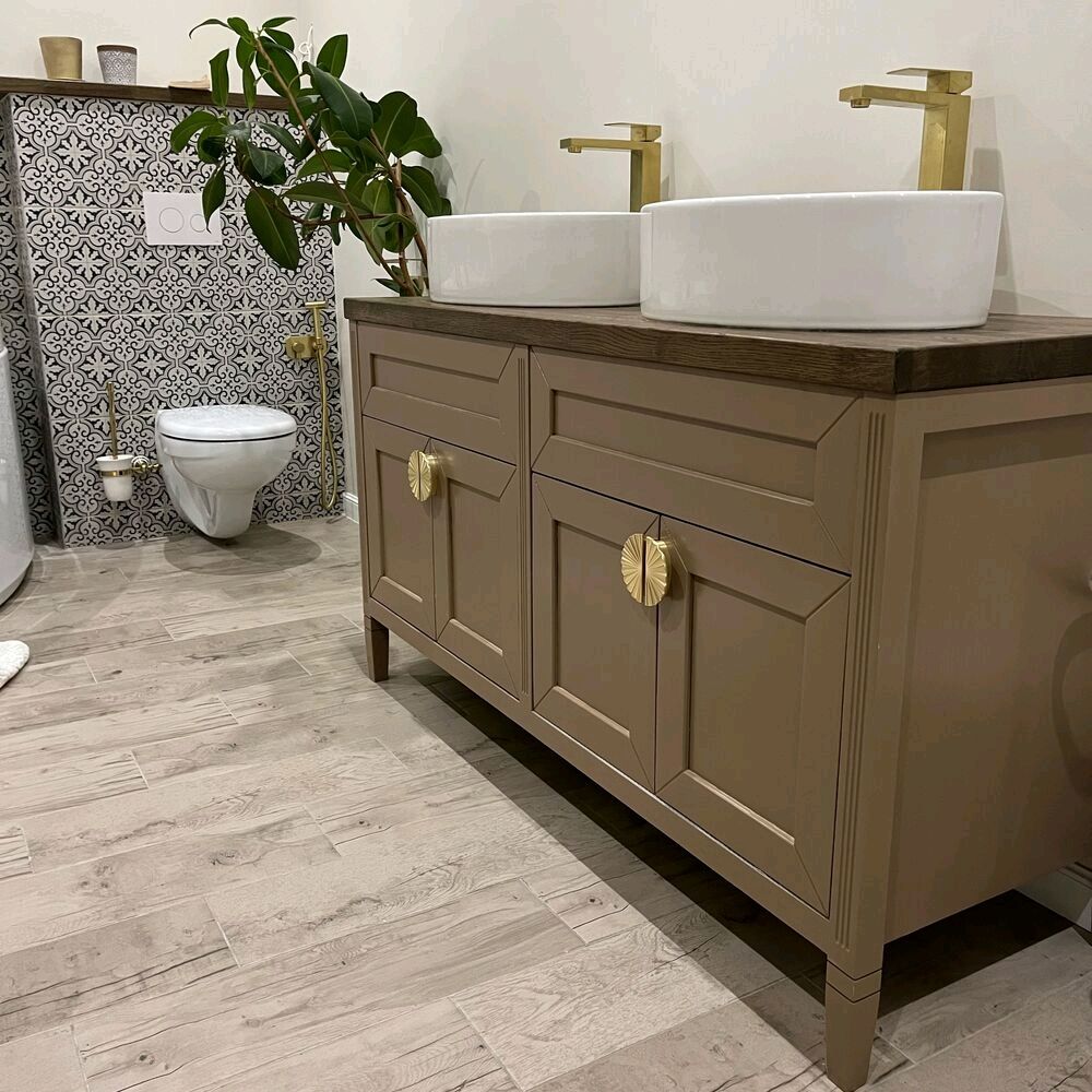 ТУМБА ДЛЯ ДВУХ НАКЛАДНЫХ РАКОВИН в интернет-магазине на Ярмарке ...