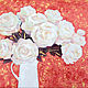 WHITE FLOWERS-oil on canvas. Pictures. alm-studio. Online shopping on My Livemaster.  Фото №2