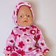 Jumpsuit - sliders, hat - cap for baby doll, Clothes for dolls, Ekaterinburg,  Фото №1