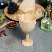 Посуда handmade. Livemaster - original item Wooden glass (wine glass) for wine from Siberian Cedar G13. Handmade.