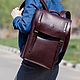 Рюкзак женский из кожи ПОРТЛЕНД. Рюкзаки. Ratatosk Leather Accessories. Интернет-магазин Ярмарка Мастеров.  Фото №2
