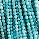 Амазонит натуральный огранка 4 мм (нить). Бусины. Divine Gems. Интернет-магазин Ярмарка Мастеров.  Фото №2