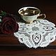 Pair of antique doilies 'a Pleasant memory'. Vintage interior. Vintage lace and textiles. Online shopping on My Livemaster.  Фото №2