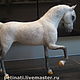 the horse felt'orlovets'. Felted Toy. Anna Petinati- Live toys handmade. Online shopping on My Livemaster.  Фото №2