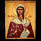 The Nominal Icon 'Saint Nika'. Icons. ikon-art. My Livemaster. Фото №4