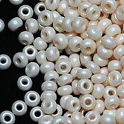 Материалы для творчества handmade. Livemaster - original item Czech beads 10/0 Pearl 10 g Preciosa. Handmade.