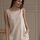 Order Gradient linen dress with wings. molinialife. Livemaster. . Dresses Фото №3