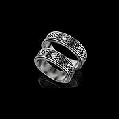Кольцо / Перстень Мандалорец из серебра 925