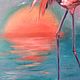 Oil Painting Pink Flamingo. Pictures. Arthelenkey (earthelenkey). My Livemaster. Фото №6