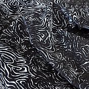 Материалы для творчества ручной работы. Ярмарка Мастеров - ручная работа Gamuza natural blanco y negro en relieve 0,9 mm. Handmade.