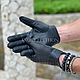 Order gloves from Python. exotiqpython. Livemaster. . Gloves Фото №3