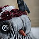 Crazy snowman. Dolls. Irina Sayfiydinova (textileheart). Online shopping on My Livemaster.  Фото №2