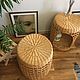 Order Wicker furniture, bedside table, coffee table. lmillame. Livemaster. . Interior elements Фото №3