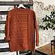 Jerseys: Women's knitted oversize sweater in any color to order. Sweaters. Kardigan sviter - женский вязаный свитер кардиган оверсайз. My Livemaster. Фото №5
