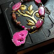 Украшения handmade. Livemaster - original item Necklace with a Wild Flower pendant