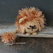 Куклы и игрушки handmade. Livemaster - original item Soft toys: Crochet toy Lion. Handmade.