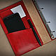 Daily diary made of leather ' Raspberry'. Diaries. Deer19 (Deer19). Online shopping on My Livemaster.  Фото №2