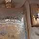 Hunting gift set:a flask and 3 stacks.Gilding.Handmade work. Flask. zlatelit (zlatelit). Online shopping on My Livemaster.  Фото №2