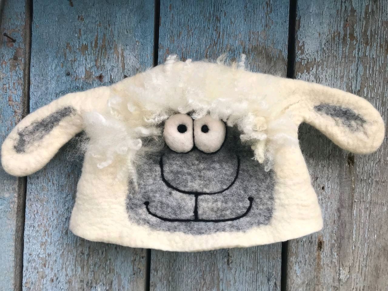 Шапка Барашек на заказ в интернет-магазине Ярмарка Мастеров по цене ...