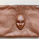 Bestseller! Leather wallet with 3D image 'Face'. Wallets. newandw. Online shopping on My Livemaster.  Фото №2