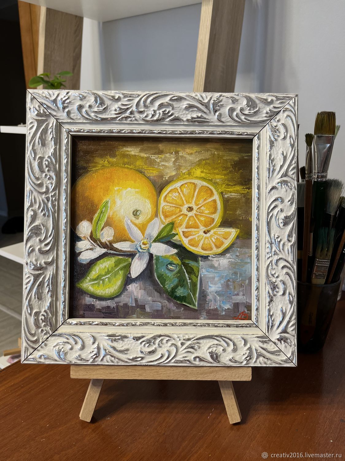 Картины: Апельсин натюрморт в интернет-магазине Ярмарка Мастеров по ...