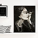 Портрет Коко Шанель, картина мода, Картины, Санкт-Петербург,  Фото №1