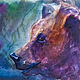 Картина акварелью: Медведь, Картины, Иркутск,  Фото №1