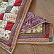 Лоскутное одеяло Дачное ягодно-цветочное, Одеяла, Москва,  Фото №1