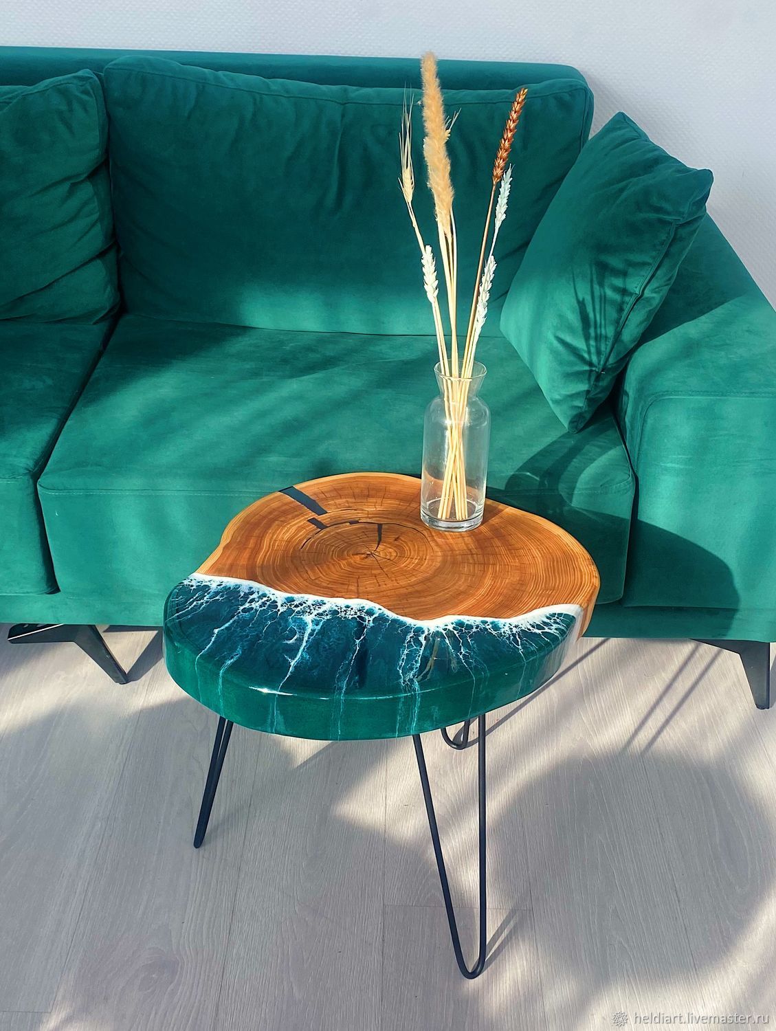 Журнальный столик из массива карагача в интернет-магазине на Ярмарке ...