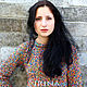 Радужный свитер. Свитеры. IRINA GRUDKINA Handmade Knitwear. Интернет-магазин Ярмарка Мастеров.  Фото №2