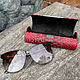Python leather eyeglass case. Eyeglass case. exotiqpython. My Livemaster. Фото №4