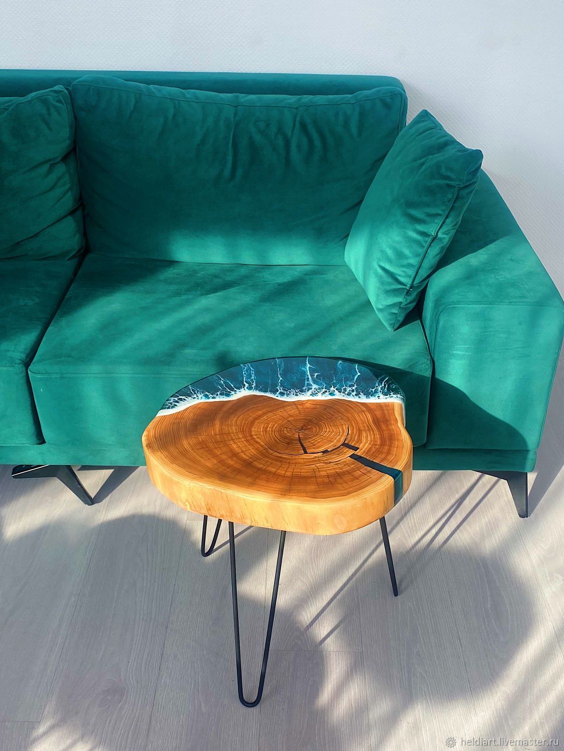 Журнальный столик из массива карагача в интернет-магазине на Ярмарке ...