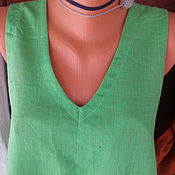 Одежда handmade. Livemaster - original item Linen sundress 