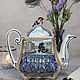 Porcelain teapot 'Urban romance'. Teapots & Kettles. KASTdecor. My Livemaster. Фото №4