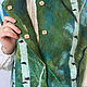 Felted vest 'Birch'. Vests. silk wool. My Livemaster. Фото №5